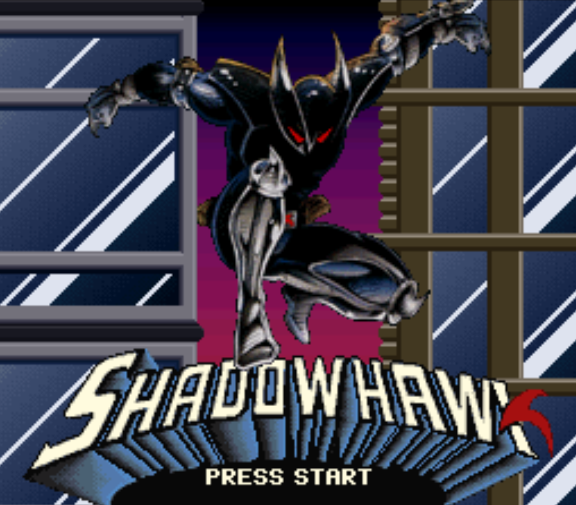 Shadowhawk Title Screen